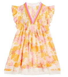 Платье Sasha с цветочным принтом Poupette St Barth, разноцветный