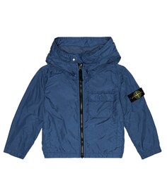 Куртка с капюшоном Stone Island Junior, синий