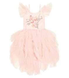 Платье-пачка с розеткой Tutu Du Monde, розовый
