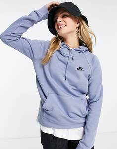 Толстовка Nike Club Essential из флиса цвета пепельного сланца