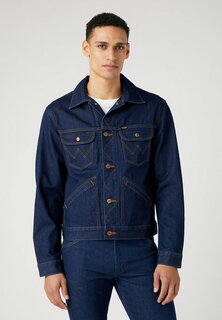 Джинсовая куртка Wrangler, синий деним