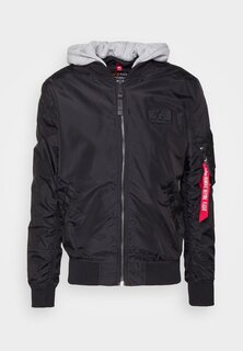 Куртка-бомбер Alpha Industries, черный