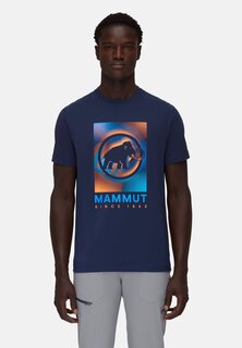 Футболка с принтом Mammut, синий Mammut®