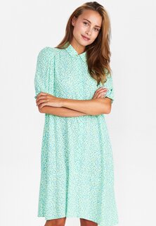 Платье-рубашка Nümph, зеленый