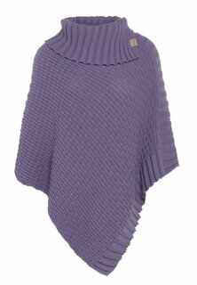 Плащ Knit Factory, фиолетовый