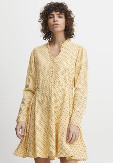 Платье-рубашка Atelier Rêve, светло-желтый
