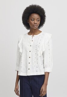 Блузка Atelier R?ve с круглым вырезом, белый
