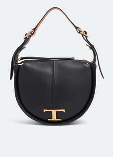 Сумка-хобо TOD&apos;S Timeless small hobo bag, черный Tod’S