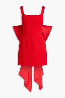 Платье мини Calla с бантом и клоке REBECCA VALLANCE, красный