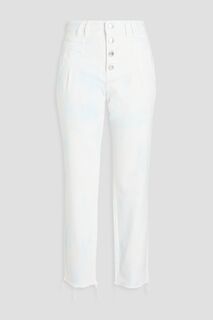 Укороченные джинсы-бойфренды MAJE, белый