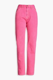 Прямые джинсы Le De Nimes с высокой посадкой JACQUEMUS, розовый