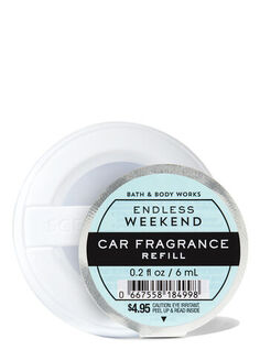 Ароматизатор для автомобиля Endless Weekend, 0.2 fl oz / 6 mL, Bath and Body Works