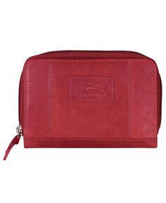 Маленький кошелек-клатч с защитой RFID Casablanca Collection Mancini, красный