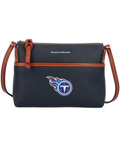 Женская сумка через плечо Tennessee Titans Pebble Ginger Dooney &amp; Bourke, черный