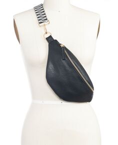 Поясная сумка в форме бобов со сменными ремнями I.N.C. International Concepts, черный
