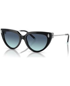 Женские солнцезащитные очки, TF419554-Y Tiffany &amp; Co., черный