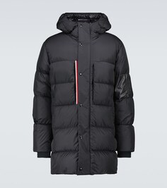 Длинный пуховик Marceau Moncler, синий