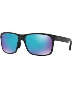 Поляризованные солнцезащитные очки Red Sands, коллекция 432 Blue Hawaii Maui Jim