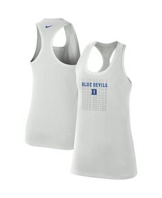 Женская серая майка Duke Blue Devils Game Time Nike, серый