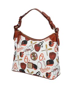 Женская сумка-хобо Baltimore Orioles Game Day Dooney &amp; Bourke, белый