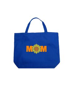 Mom Sunflower — большая сумка-тоут Word Art LA Pop Art