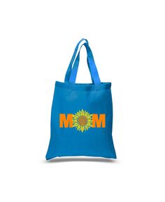 Mom Sunflower — маленькая сумка-тоут Word Art LA Pop Art