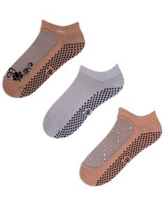 Пакет Statement Grip Pack — комплект из 3 женских носков SHASHI