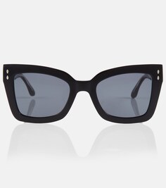 Солнцезащитные очки «кошачий глаз» Isabel Marant, черный