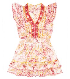 Платье Camila с цветочным принтом Poupette St Barth, разноцветный