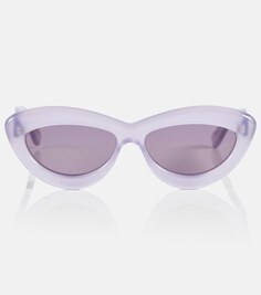 Солнцезащитные очки «кошачий глаз» Loewe, фиолетовый