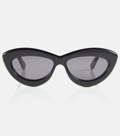 Солнцезащитные очки «кошачий глаз» Loewe, черный