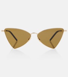 Солнцезащитные очки SL 303 Jerry в оправе «кошачий глаз» Saint Laurent, золотой