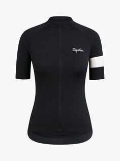 Велосипедная футболка Rapha Core с короткими рукавами, антрацит