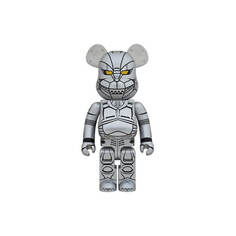 Фигурка Bearbrick Mechagodzilla 1000%, серый