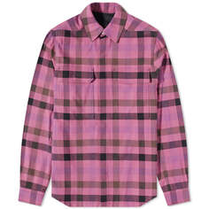 Рубашка Rick Owens Plaid Outershirt