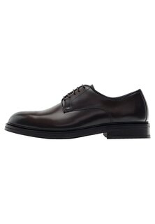 Элегантные кроссовки на шнуровке Massimo Dutti, коричневый