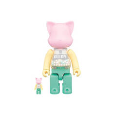 Фигурка Bearbrick My First Nyabrick Baby 100% &amp; 400% Set, мультиколор