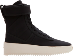 Кроссовки Fear of God Military Sneaker Black Nylon, черный