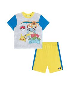 Футболка и шорты Big Boys, комплект из 2 предметов Pokemon Pokémon