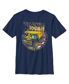Детская футболка Tonka Tough Dump Truck с логотипом для мальчиков Hasbro