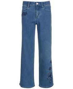 Широкие джинсы с цветочным узором для больших девочек, созданные для Macy&apos;s Epic Threads