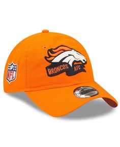 Оранжевая регулируемая шапка Sideline 9TWENTY для мальчиков и девочек для малышей Denver Broncos 2022 New Era