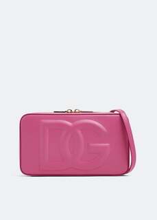 Сумка кросс-боди DOLCE&amp;GABBANA Small DG logo camera bag, розовый