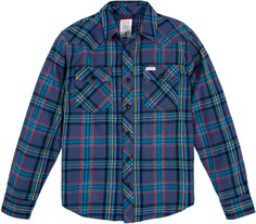 Рубашка Mountain в клетку — мужская Topo Designs, синий