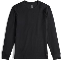 Рубашка Global Waffle Crew - Мужская Topo Designs, черный