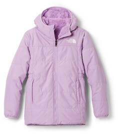 Двусторонняя утепленная парка Mossbud Swirl — для девочек The North Face, фиолетовый