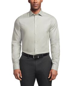 Мужская классическая рубашка стандартного кроя из стали без морщин Calvin Klein