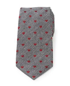 Мужской галстук-сердечко с узором «елочка» Cufflinks Inc.