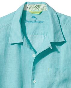 Мужская рубашка с коротким рукавом Sea Glass Camp Tommy Bahama