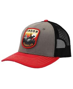 Мужская и женская серая регулируемая шляпа «Звездные войны» Endor Camp Counselor Trucker Bioworld